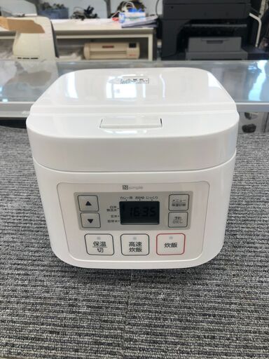 ★ジモティ割あり★ ニトリ 炊飯器 SN-A5WH 3合 20年製②動作確認／クリーニング済み SJ3372