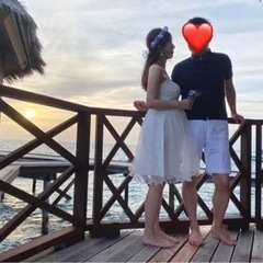花冠　ヘッドドレス　ブートニア　セット　結婚式　フォト　青　パープル　ブルーの画像