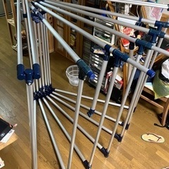 扇形　ふとん干し　物干し　物干しスタンド　折りたたみ　布団干し　...
