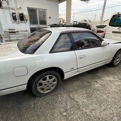 書類無し 不動 シルビアS13 Q's  AT 部品取り　競技車両ベースの画像