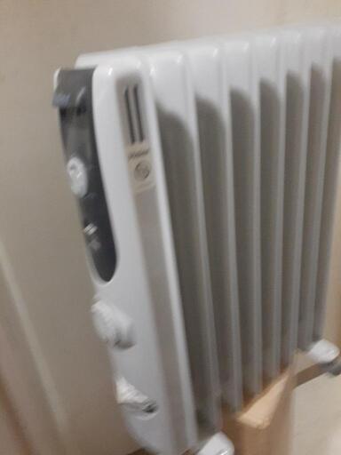 オイルヒーター 受け取り予定
