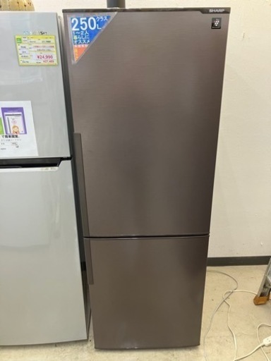 SHARP?ナノ低温脱臭触媒採用?271L冷蔵庫　57