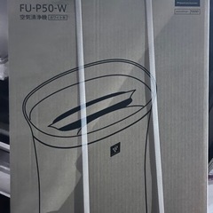 SHARP 空気清浄機 FU-P50-W WHITE