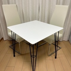 白いダイニングセット⭐︎