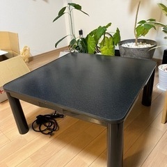 こたつ テーブル ダイニングの画像