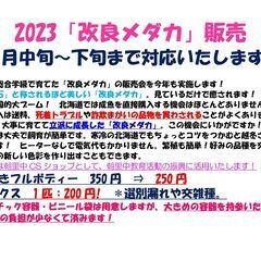改良メダカ販売　10月上旬～下旬　対応いたします！