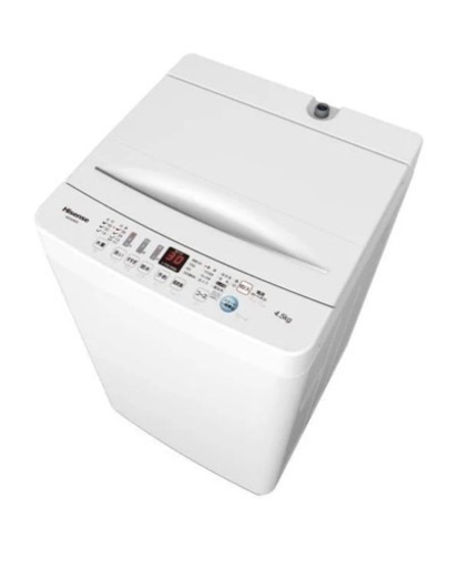 ハイセンス　4.5キロ　洗濯機