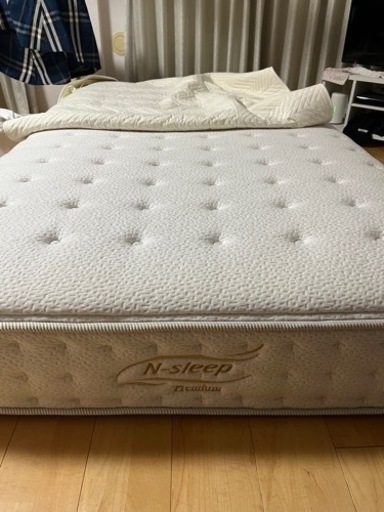 【美品】セミダブルマットレス　N-sleep premium 【取引者決定】