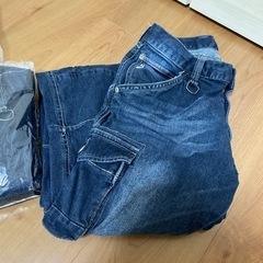 作業着　デニム　新品未使用2枚ありの画像