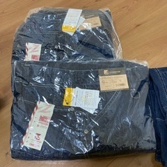 作業着　デニム　新品未使用2枚あり