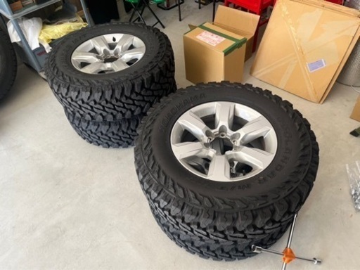 ランドクルーザー プラド 純正ホイール タイヤセット