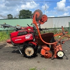 ホンダ　マルチ張り耕運機　F810 マルチャー　畝立て 耕耘機 ...