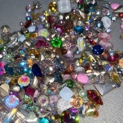 業務用ネイルパーツ ストーン ガラス人造宝石