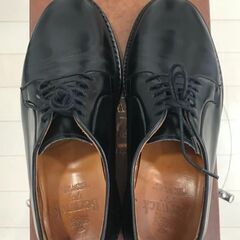 1日のみ使用 Berwick 4406ROVIBK 革靴 24.5cm/UK5の画像