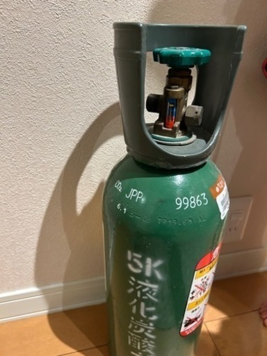 アクアリウム　co2添加セット　ミドボン