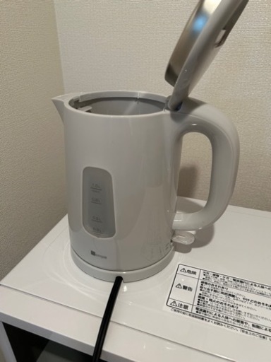 電気ポット　ニトリ製