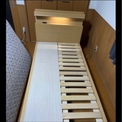 （価格変更しました）マットとシングルベッドの画像