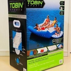 ４人乗りパシフィック ラウンジ アイランド フロート 2.43m×2.26mの画像