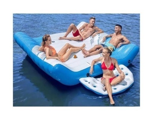 ４人乗りパシフィック ラウンジ アイランド フロート 2.43m×2.26m