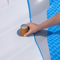 ４人乗りパシフィック ラウンジ アイランド フロート 2.43m×2.26mの画像