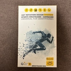 お引渡しが決まりました【試着のみ新品】トレーニング　ランニング用　スマホアームバンドの画像