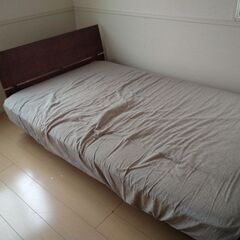 わけあり 汚れております。 セミダブル ベッド  処分 Nスリープ