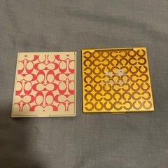 coach コンパクトミラー2個