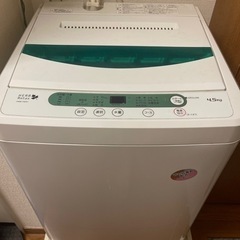 洗濯機です。の画像