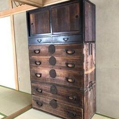 和ダンス　和箪笥　アンティーク　骨董（価格交渉歓迎）の画像