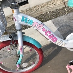 最終値下げ　子供用自転車　補助輪付き　美品の画像