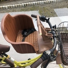自転車用チャイルドシート　2種類付いの画像
