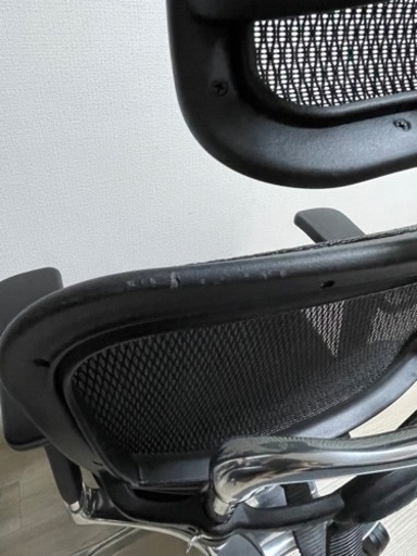 【値下げ】【美品＋一部キズあり】エルゴヒューマンプロ オットマン付き