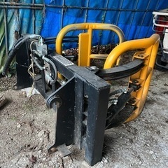 トラクター三陽ローダー専用ベールグラブ　の画像
