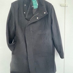 めちゃくちゃ温かい‼️H&Mのデザインハーフコート売ります【未使用】激安1,500円‼️の画像