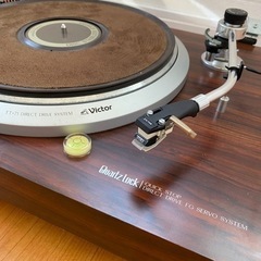 Victor TT-71 QL-7 帯電除去機付き レコードプレーヤー