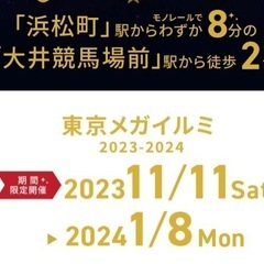 大井競馬場メガイルミネーション2023キッチンカー募集 - 地域/お祭り