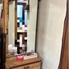 収納棚付き10/9まで！ドレッサー