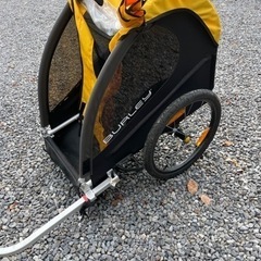 自転車子供用のリャカーの画像