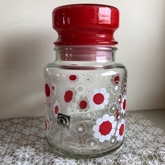 レトロ柄キャニスターの画像