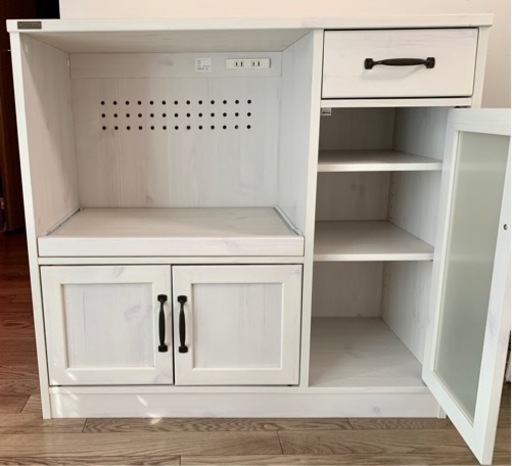 【お話し中】レンジ台 食器棚 引きとりに来てくれる方