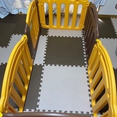 扉付き　2way　ベビーサークル ベビーパーテーション