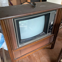 《決まりました》レトロなテレビ　ジャンク②