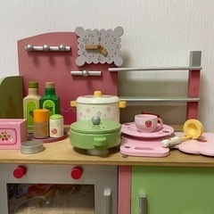 【取引終了しました】おままごとキッチンの画像