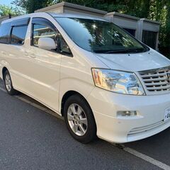 乗って帰れます：総額27万円：車検R6年09月21日まで：平成15年：トヨタ　アルファードＶ　２ＷＤ　2400㏄：AT：14万キロ台：下取り可能の画像