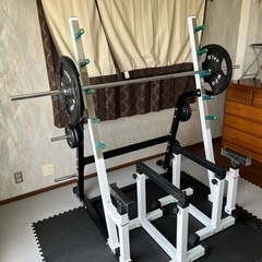 ハーフラック、バーベル等