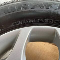 値下げ！205/60R16　4本セット　ビアンテ純正ホイールの画像