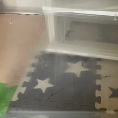 木製天板 ワイドチェスト 3段 収納チェストの画像