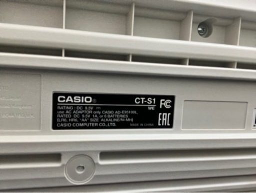 2/7値下げいたしました！⭐️人気⭐️2022年製 CASIO カシオ 61鍵盤キーボード CT-S1 No.267