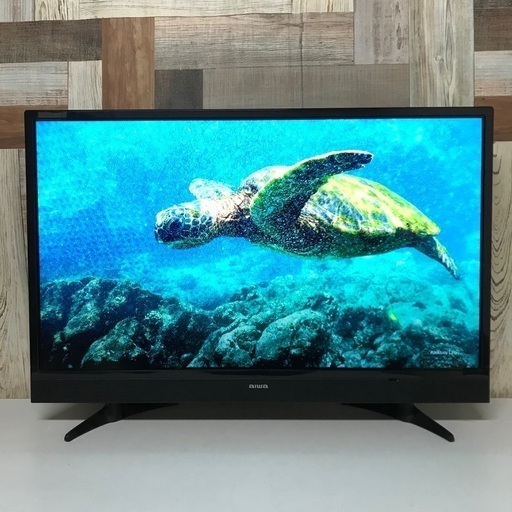 即日受渡❣️aiwa32型Wチューナー高音質フロントスピーカー12500円