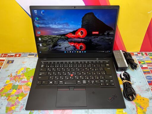 JC0828 レノボ Thinkpad X1 Carbon 6th i7+16GB/SSD512 14型 office Win11
